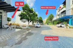 Bán cặp nền vip số 37, 39 có hẻm hông đường d33 kdc hồng loan, tp.cần thơ