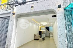 Bán nhà mới 1 lầu hẻm võ văn kiệt p.cầu ông lãnh quận 1