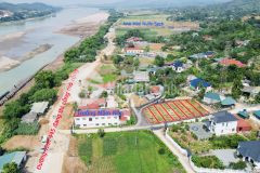 Kỳ sơn, hoà bình chỉ với 650 triệu có ngay lô đất 2 mặt tiền ven sông đà hùng vỹ