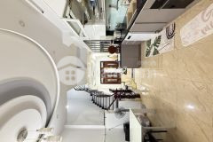 Bán nhà 4 lầu đi bộ tới cv làng hoa hẻm 347 lê văn thọ ngang 4.5m 81m2 sổ a4 9 tỷ hơn.