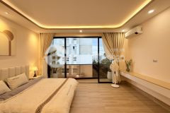 Hiếm có nhà 5 tầng đẹp hẻm 549 lê văn thọ ngang 5m 75m2 t.máy tặng nt ở ngay 9.8 tỷ.