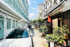 Nhà 4 tầng tầng mái thái hiện đại lê văn khương hẽm chuẩn 8m oto kế bên chợ thiếc