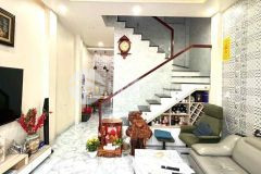 Công viên gia định, nhà mới 4 tầng 4pn 45m2 p3 gò vấp, giá 7.1ty tl