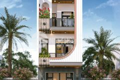 Cg bán nhà 1 trệt 2 lầu nội thất cao cấp, hiện đại đường d7 kdc hồng loan, p. cái răng, tp. cần thơ