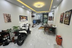 Nhà đẹp nội thất hiện đại đường ô tô tránh ngõ phố đức giang dt 45m2. giá 12.8 tỷ