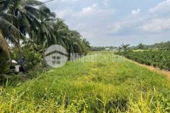 Bán đất mặt tiền kênh ở xã tân bửu, bến lức tdt 9600m2 có 131m2 thổ giá 10 tỷ