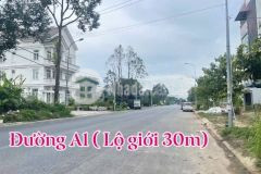 Nền biệt thự đường a1 lộ giới 30m kdc long thịnh p. hưng phú mới tp. cần thơ