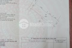 Nhỉnh 1 tỷ xíu có ngay 100m2 đất, mt 5m tại thanh mỹ sơn tây, cách đường ql21 khoảng 1km