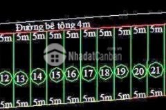 Bán 10 lô f0 thổ cư xã đức hòa thượng, đức hòa dt 120m2 giá 960 triệu lô