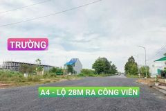 Giá tốt 1 tỷ 800 triệu nền b7 view công viên kdc tân phú,phường hưng phú,tp cần thơ.