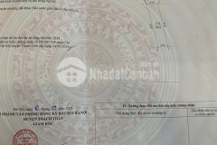 Chỉ hơn 4 tỷ có ngay sổ đỏ lô đất dt 55m2 tại khu tđc bắc phú cát, đối diện trường nầm non