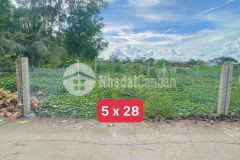 Bán đất thổ cư đường beton 5m xã long cang, cần đước dt 140m2 giá 1,2 tỷ