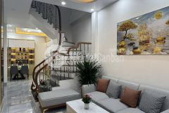 Bán nhà mới 5 tầng nội thất đẹp, ô tô đỗ cửa, rất gần phố khương hạ thanh xuân.