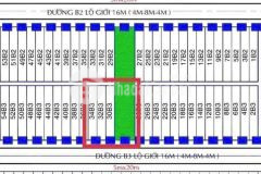 Bán 3 nền liền kề đường b3 có công viên hông kdc tân phú, cái răng, cần thơ.