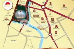 Không gian sống bên căn hộ golden city gần công viên