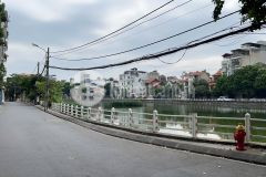 Nhà mới koong bồ đề 55m, 6t, mt4m, nở hậu, ngõ thông, thang máy, 3 bước ra hồ điều hòa.