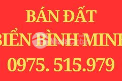Bán đất mặt tiền đường thanh niên sát biển bình minh cơ hội đầu tư hiếm