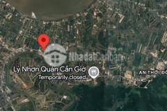 Bán đất đường xe hơi xã an thới đông, cần giờ 20 x 50, giá 2,5 tỷ.