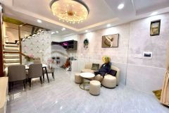 Siêu phẩm quang trung gần ngã 6 gò vấp 4 tầng ngang 4m hẻm nhựa chỉ 3 tỷ 99