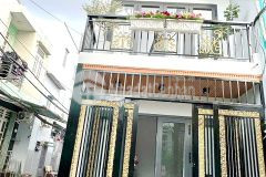 Bán nhà mới 1 lầu hẻm 4m đường tạ quang bửu p.3 quận 8