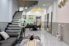 Nhà xinh đón tết 1 lầu full nội thất hẻm 160 nguyễn văn quỳ, quận 7