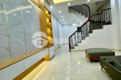 Bán nhà mới 5 tầng nội thất đẹp, ngõ thông, gần đường ô tô, phố tân mai hoàng mai.