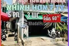 Nhà nơ hâu q.8 gân 60m², 3 tầng, nhỉnh hơn 7 tỷ, mặt tiền lô góc ba đình kinh doanh