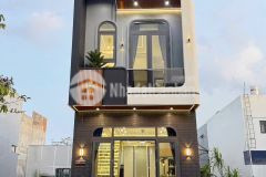 Nhà phố 1 trệt 1 lầu đẹp mới xây đường c9 khu dân cư phú an, hưng phú, cần thơ