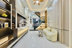 Nhà 4 tầng thạnh thông tây, gần công viên, 4 phòng ngủ, giá 5.95 tỷ, gò vấp