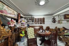 Nhà trệt lửng lầu đường số 54 kdc 586 6 phòng ngủ