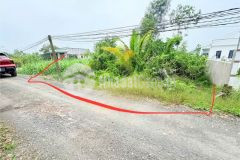 Bán đất thổ vườn đường đá xanh 6m tại bình đức, bến lức tdt 2000m2 756m2 thổ giá 1,8 tỷ