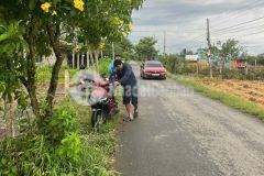 Bán đất thổ cư mt đường nhựt chánh mỹ bình, xã nhựt chánh dt 150m2 giá 1,65 tỷ