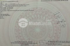 Bán lô đất xây biệt thự đẹp đường số 3, kp 11, thị trấn thủ thừa dt 150m2 full thổ giá 2,5 tỷ