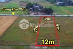 Bán đất thổ cư mặt tiền đường xóm chồi, xã hậu nghĩa dt 688m2 giá 3,65 tỷ