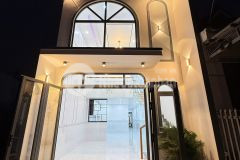 Bán nhà trệt lửng 3 phòng ngủ, mới hoàn thiện tuyệt đẹp tại đs 3 kdc đông phú châu thành