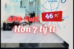 Nhà dương bá trạc q.8, gân 50m², 4 tầng, hơn 7 tỷ, hẻm 5m, 4 pn 5 wc