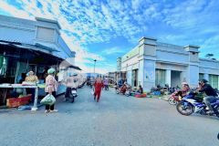 Cặp nền 220m2 mặt tiền đường phượng hoàng kdc hoàng quân xã mỹ hoà tx. bình minh