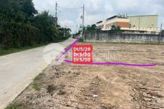 Bán 3 nền thổ cư liền kề đường beton 5m xã mỹ yên, bến lức dt 136m2 giá 2 tỷ 2,1 tỷ 1 lô