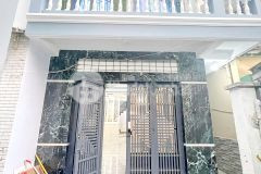 Bán nhà mới 1 lầu 4.5x15m nh 6.5m gần hxh đường âu dương lân p.3 quận 8