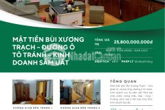 Mặt tiền bùi xương trạch đường oto tránh kinh doanh sầm uất