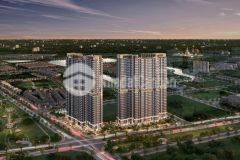 Một thiết kế hiện đại hài hoà,2pn đều view thoáng kbc, phòng khách ở giữa tạo không gian rộng rãi