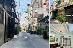 K300 tân bình hẻm bự, sát mặt tiền sổ a4 46m2, 3 tầng, 3 phòng ngủ 7 tỷ