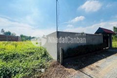 Bán đất vườn có tường rào bao quanh view kênh ở xã bình đức, bến lức dt 500m2 giá 950 triệu