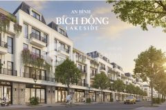 Bán liền kề bích động lakeside 102m² mt 6m trục đường 22m giá 65 triệum²