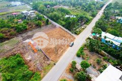 Bán đất 2 mặt tiền đt 816 xã thạnh hòa, bến lức dt 1351m2 đất vườn giá 2,8 tỷ