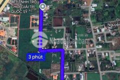 Bán nền thổ cư 5x25 mt đan 3m cách ql1a chỉ 1km thuộc ấp 4 nhựt chánh, bến lức, long an