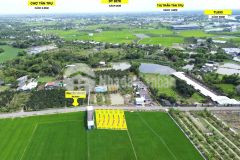 Bán nền thổ 5x35 mt nhựa nguyễn văn mỹ 9m ra tl833 400m tại xã tân trụ tỉnh tây ninh