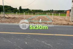 Bán 4 lô đất thổ cư mặt tiền tỉnh lộ 7, xã an nhơn tây dt 150m2 giá 1,98 tỷ 1 lô