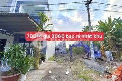 Cg bán nền đường d14 kdc hồng loan 6a, p. hưng phú, tp cần thơ. dt 80m2, giá tốt 3.060 tỷ