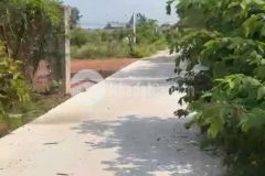 Bán đất 2 mặt tiền đường beton xã lộc giang, đức hòa tdt 820m2 320m2 thổ giá 1,7 tỷ